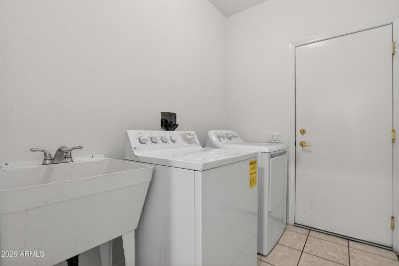 Laundry Room with Sink