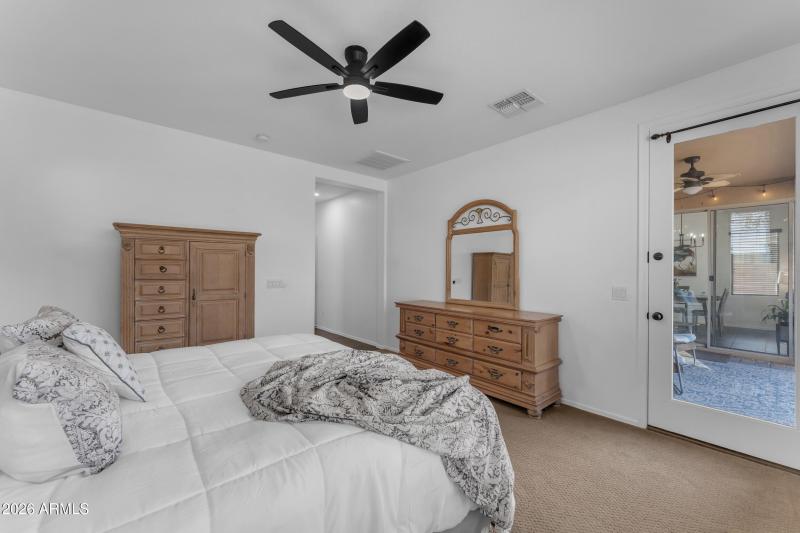 Primary Suite w/Backyard Entry