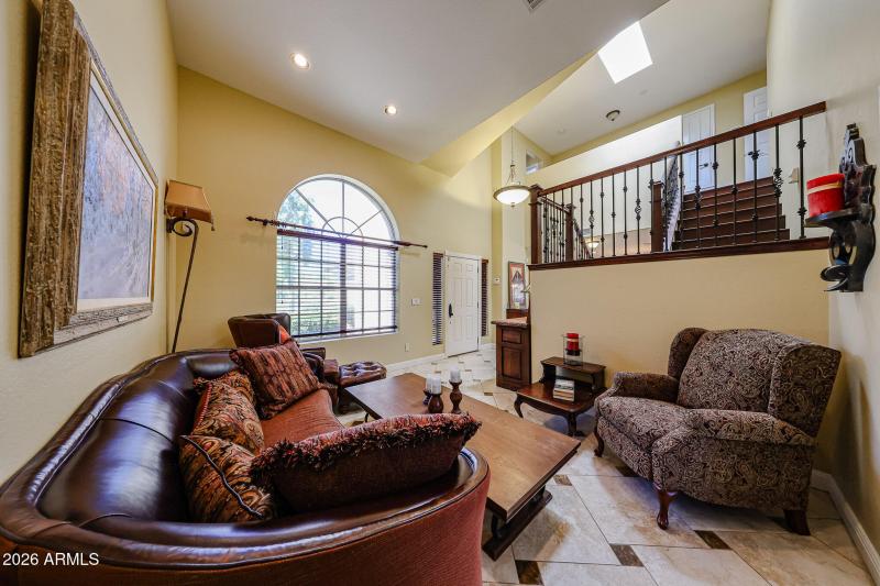 LIVING ROOM IN FRONT OF HOME