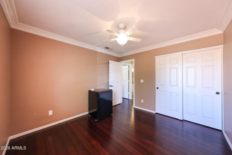 THIRD BEDROOM ALL WOOD FLOORING UPSTAIRS