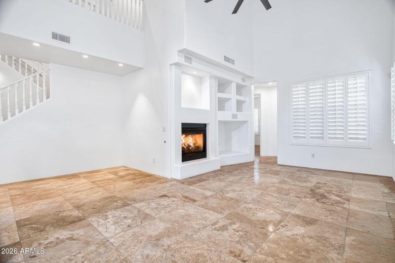 Living room fireplace gas