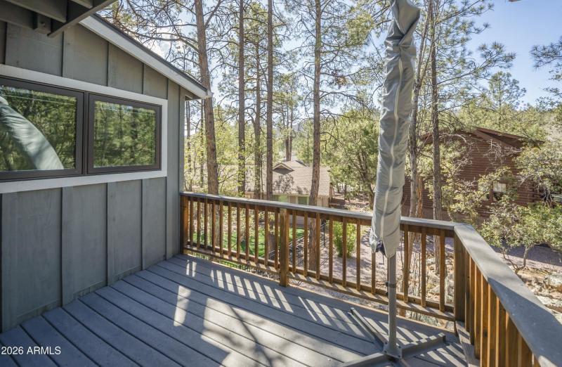 Deck off of Living Room