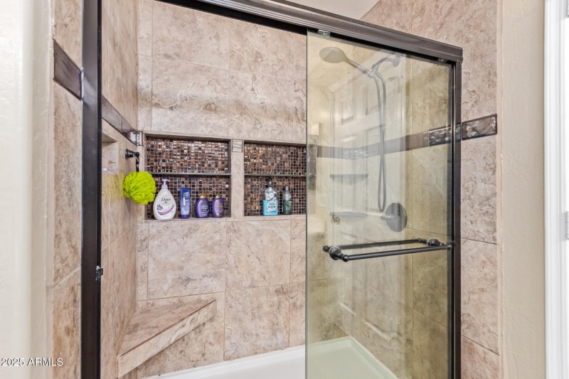 Remodeled Primary Shower