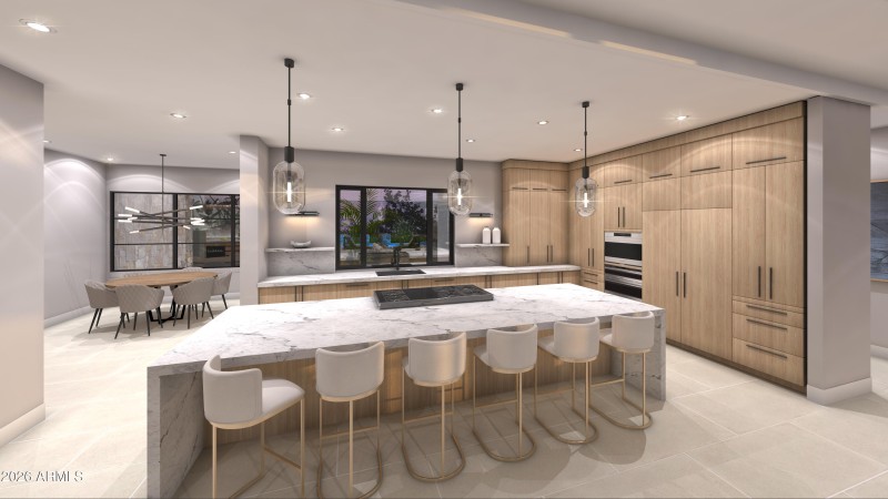 Spacious Gourmet Kitchen