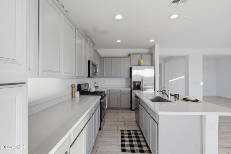 sleek, modern finishes