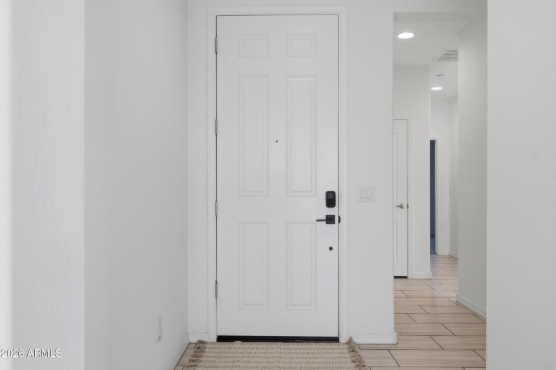 two bedrooms at front