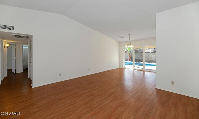 Bright Living Room with Patio Access
