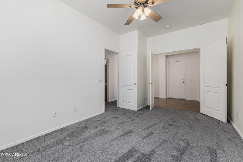 Double door to great room