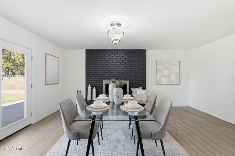 Wood Burning Fireplace