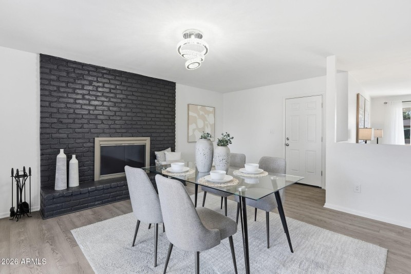 Dining Room Door to Carport