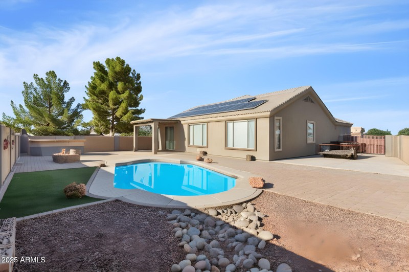 Pool + Rear Exterior