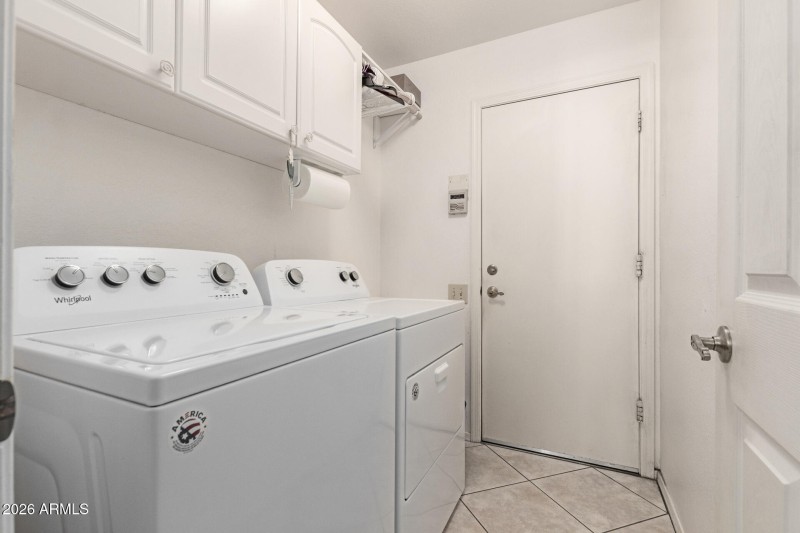 Laundry w/ Cabinetry