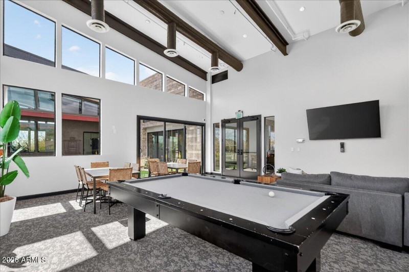 Media Room and Pool Table