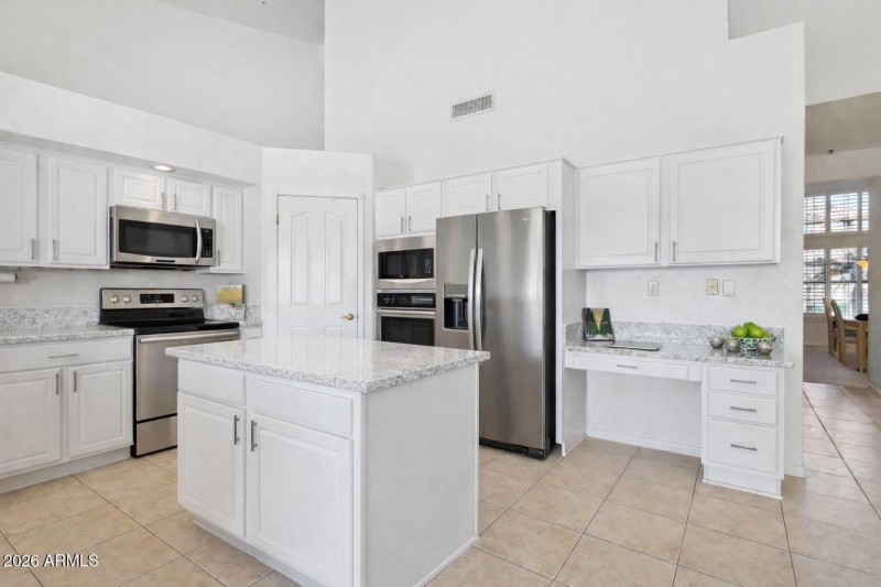 Spacious modern kitchen with minimalist