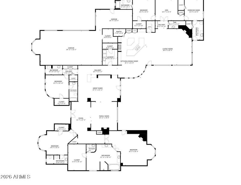 Floor Plan with Measurements