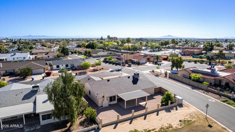 Tomi aerial looking SE