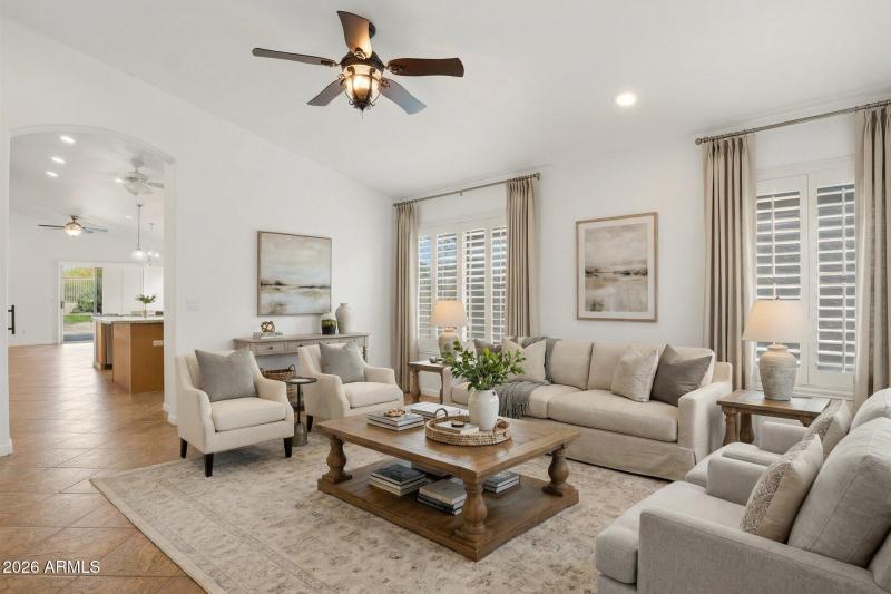 Living Room - Virtual Staging