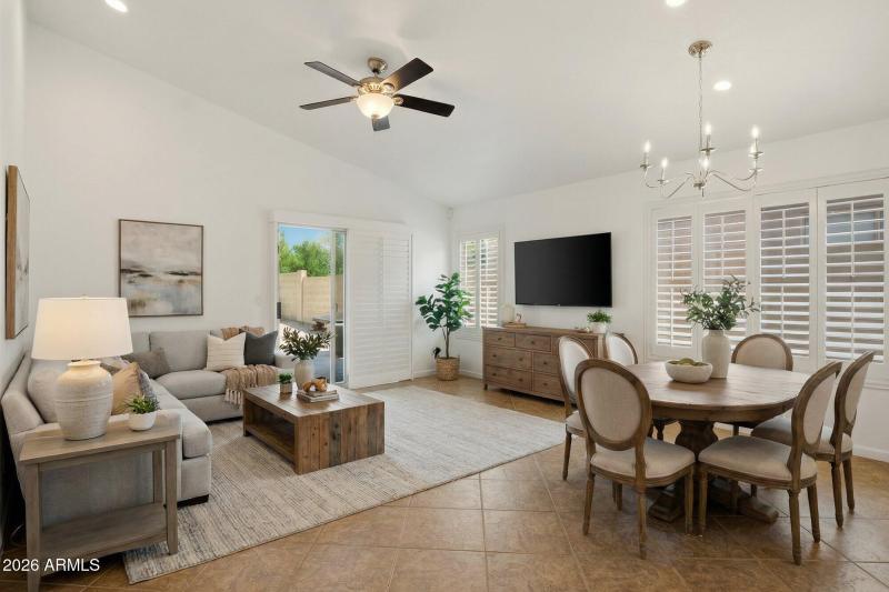 Family Room - Virtually Staged