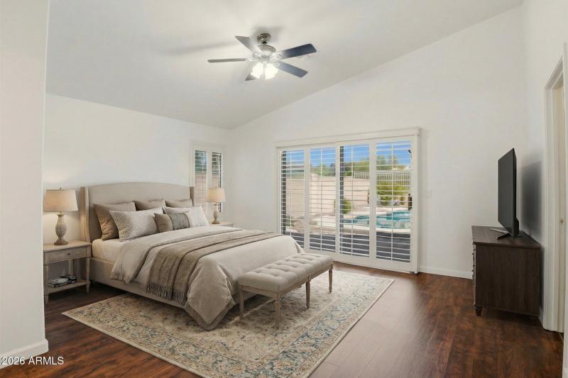 Primary Bedroom - Virtually Staged