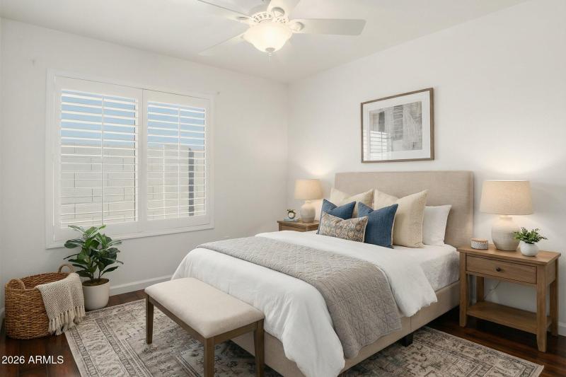 Secondary Bedroom 2 - Virtually Staged