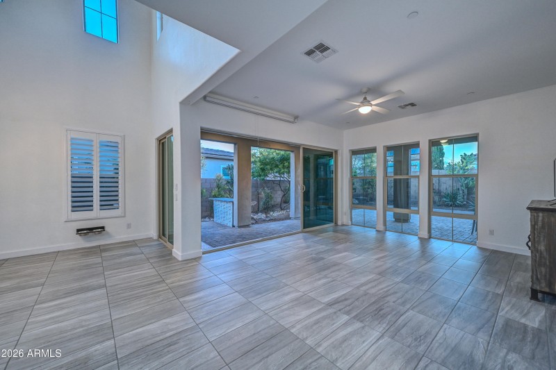 Great Room - Slider Open