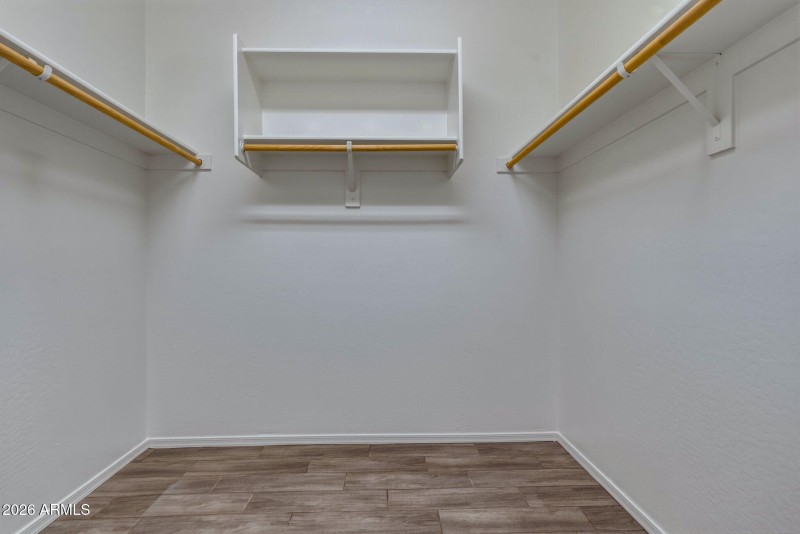Walk In Primary Closet