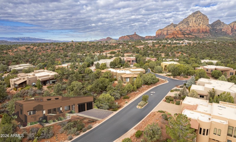 Lot with House Rendering