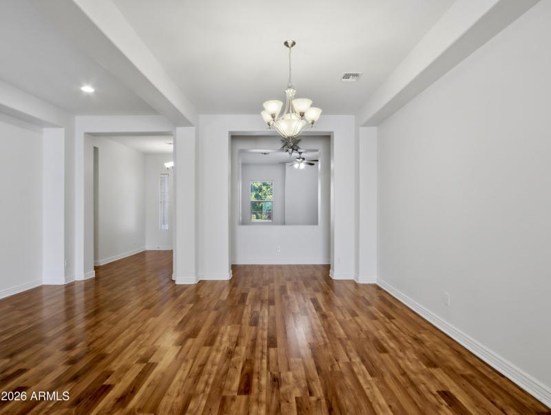Front Hall and Dining Area