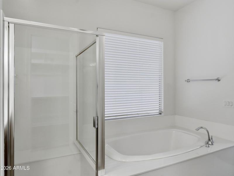 Shower and Tub in Primary Bath