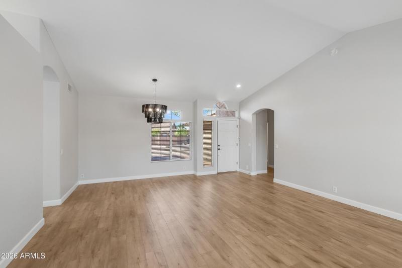 Dining Area & Living Room