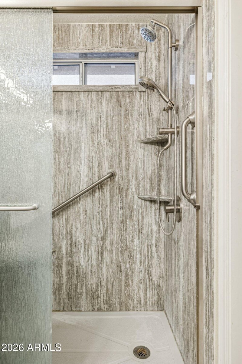 Primary Bath with Jacuzzi Shower