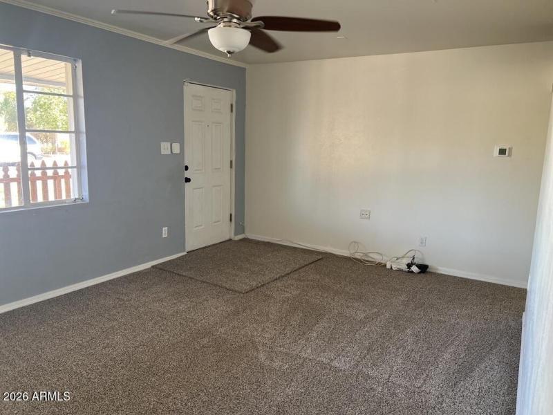 Front Door Entry to Living Room