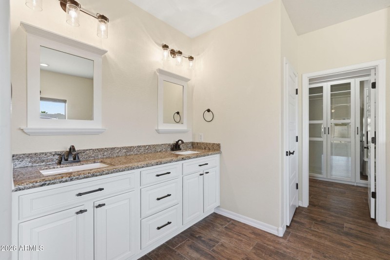 Primary Bath Dual Vanity
