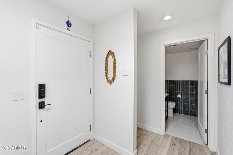 Entrance from Carport