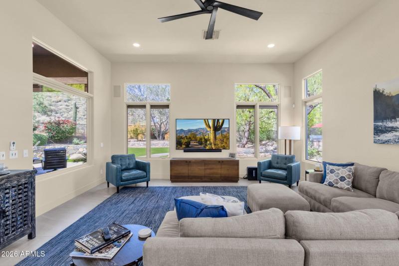 Family Room Views to the Outside