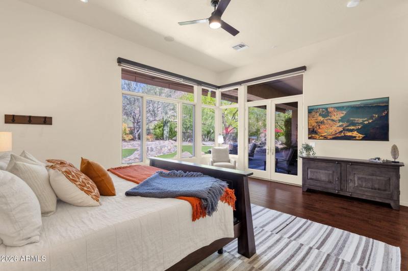 Primary Bedroom Views to the Outside