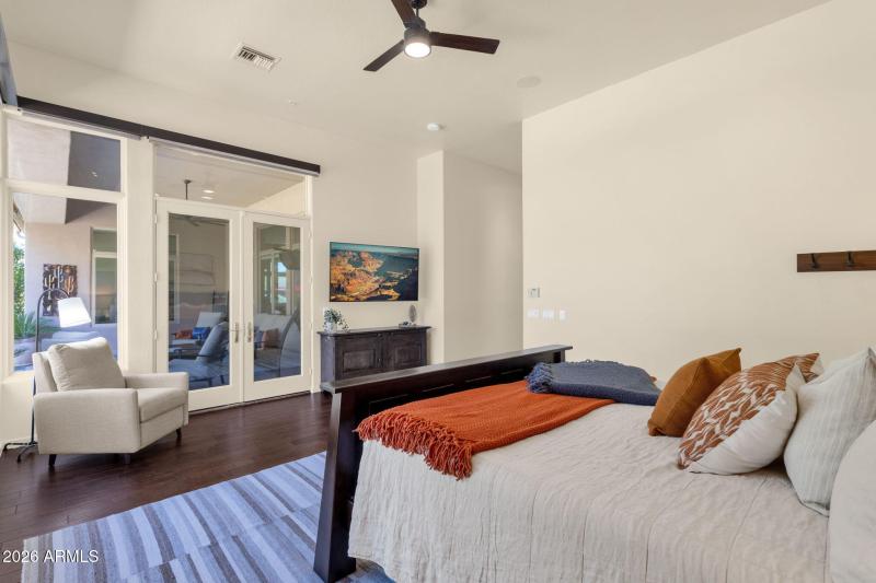 Primary Exits to the Outside Patio