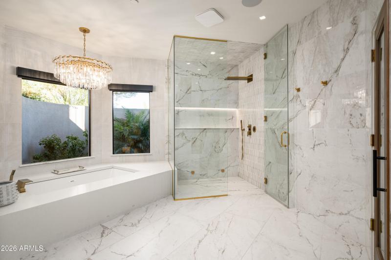 Primary Bathroom w/ Steam Shower & Sauna