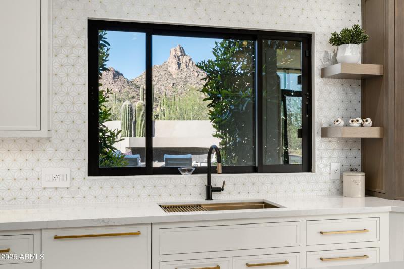 Kitchen Views of Pinnacle Peak