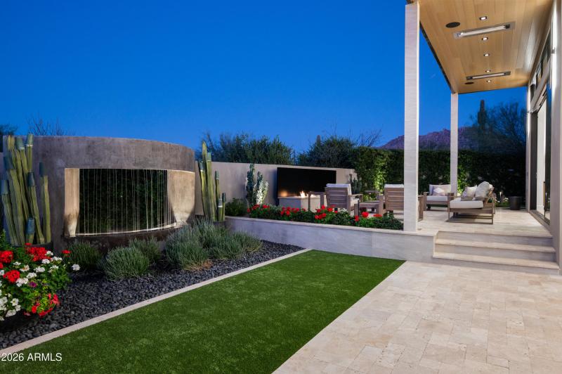 Gorgeous Landscaping and Water Feature