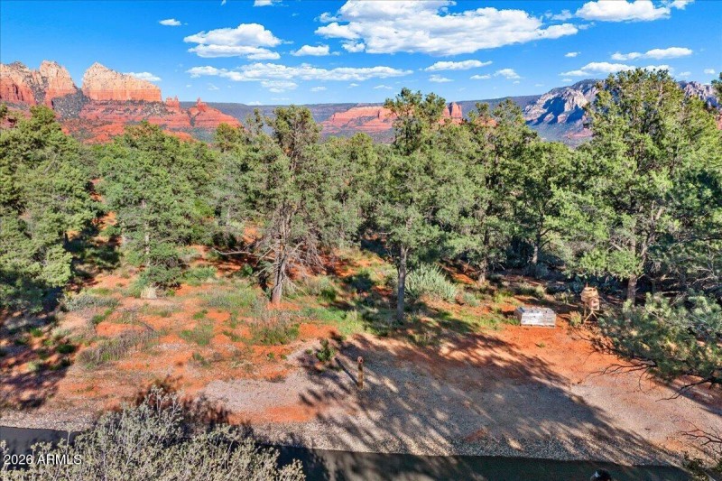 View to the southeast