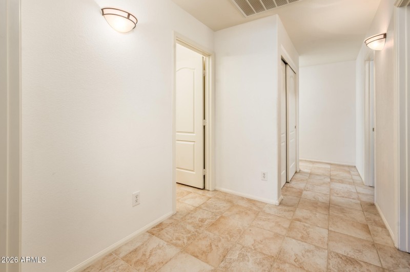 Hallway to Bdrms 2/3 and Bath 2