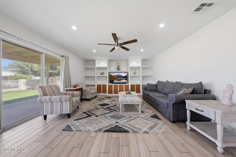 Family Room Off the Kitchen