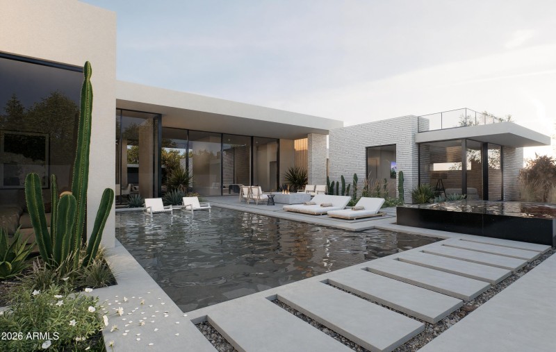 Pool area