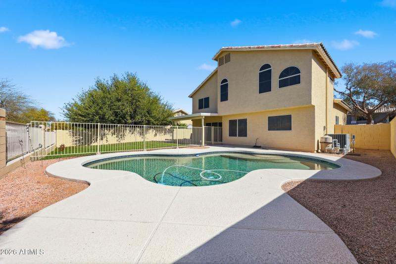 Another view from the back yard