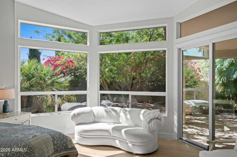 View of Backyard from Primary