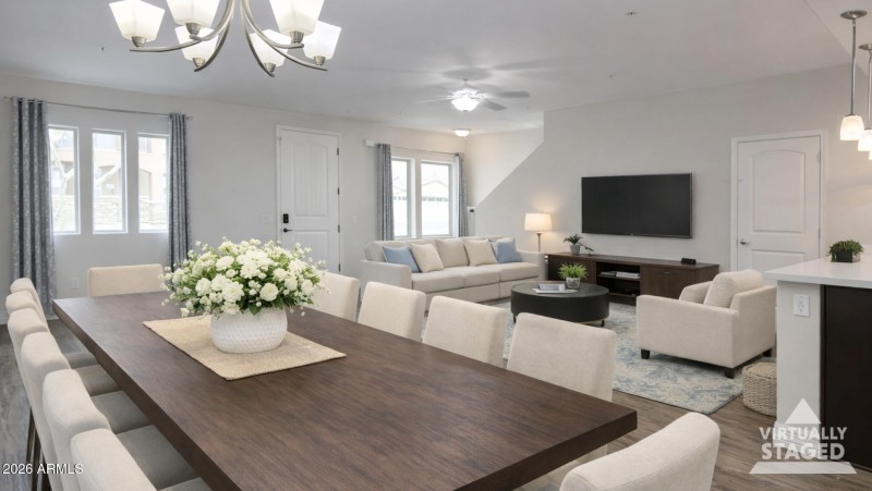 Living Room - Virtually Staged