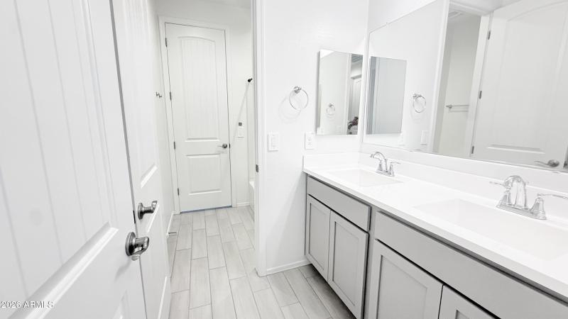 Jack & Jill bathroom