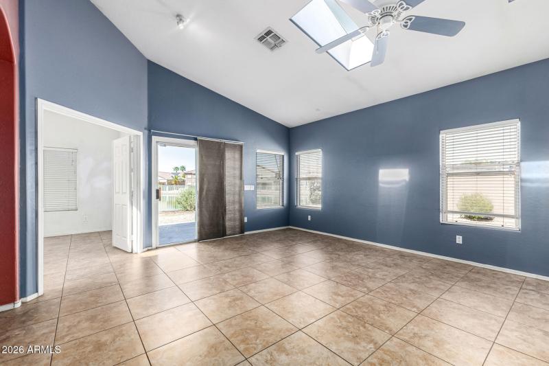 Family Facing arcadia doors