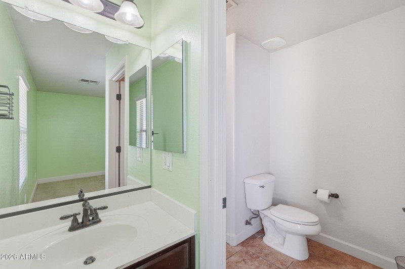 Upstairs - Bathroom #2